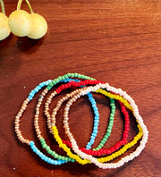 Bohemian 'All About Colors' Gold Seed Bead Style Pack